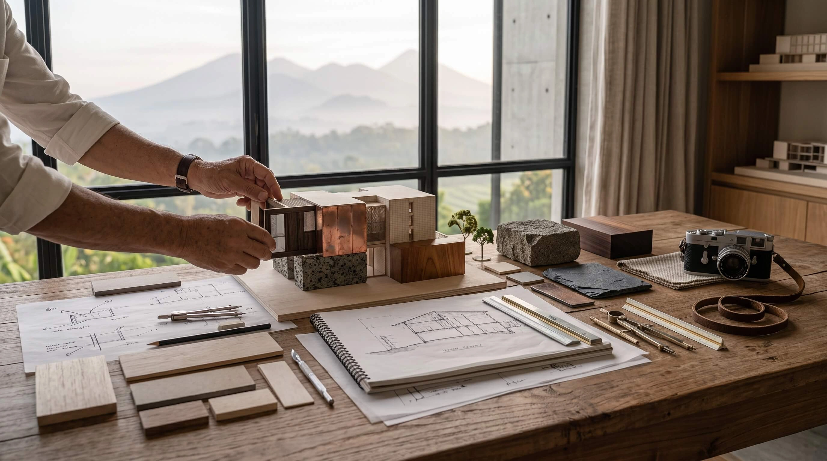 Developing architectural drawings and details
