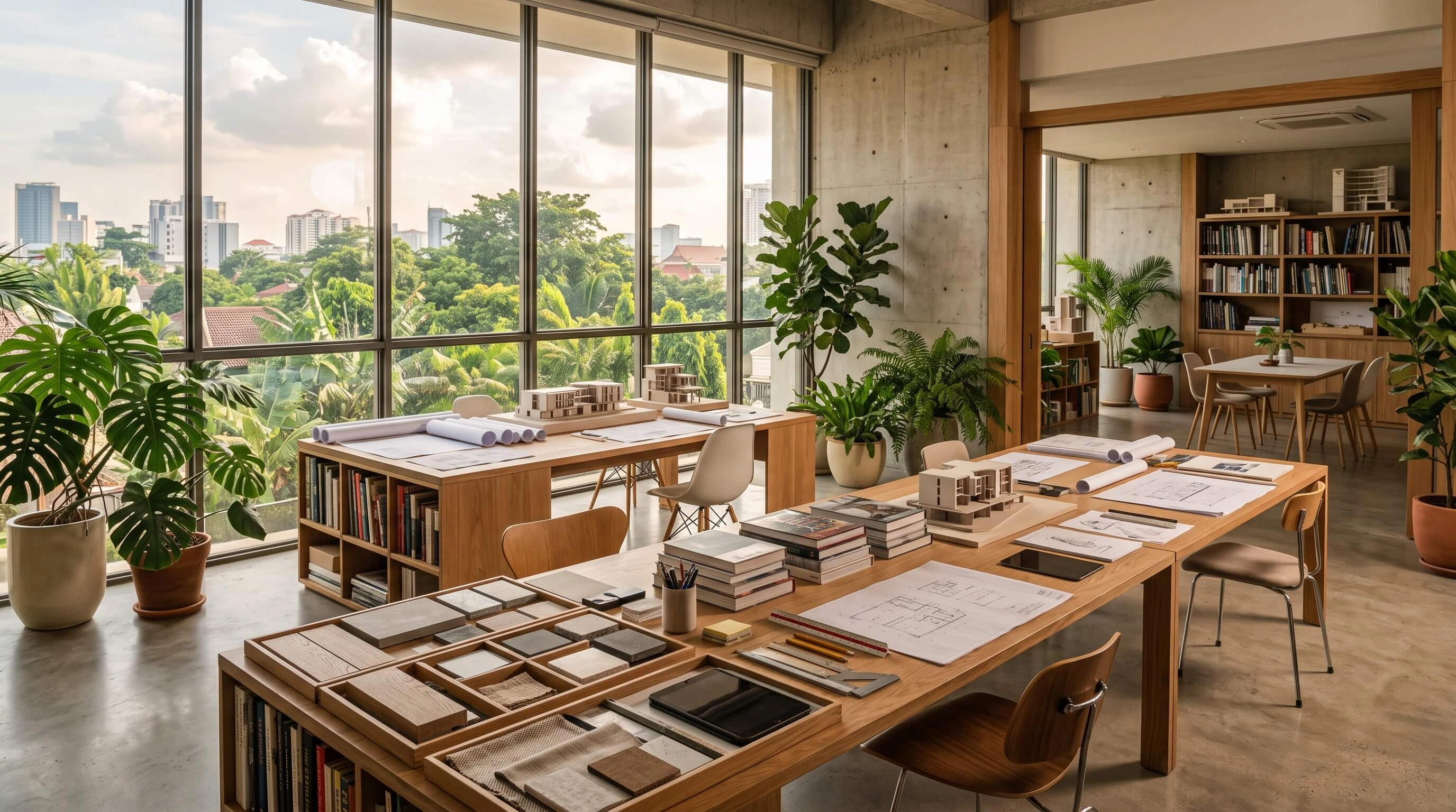 ARKANA studio atmosphere and architectural workspace